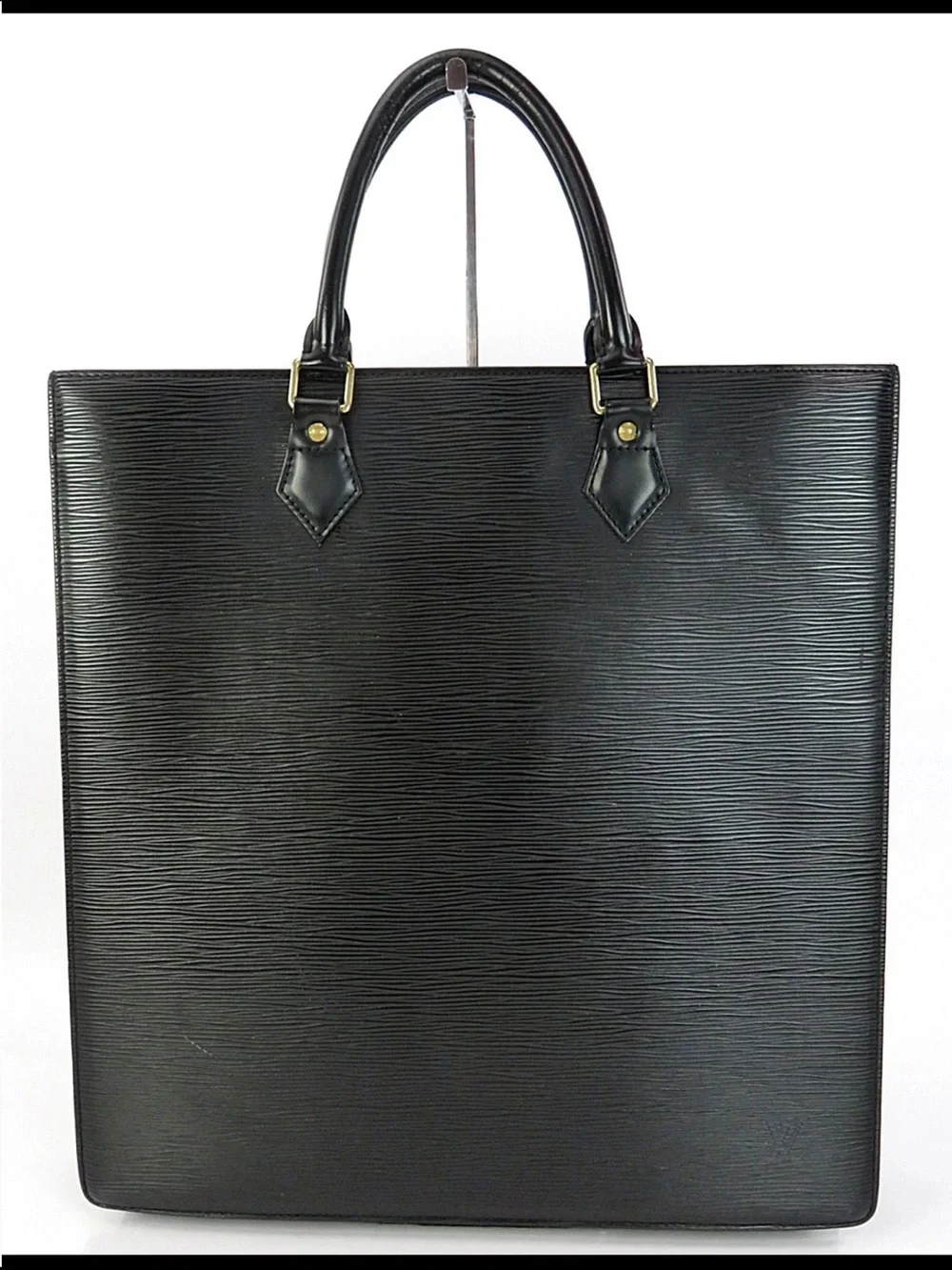 Louis Vuitton Black Epi Leather Vertical Tote